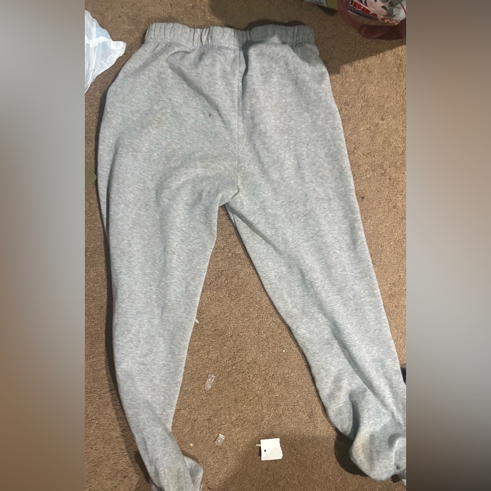 Womans petite Gray Sweatpants